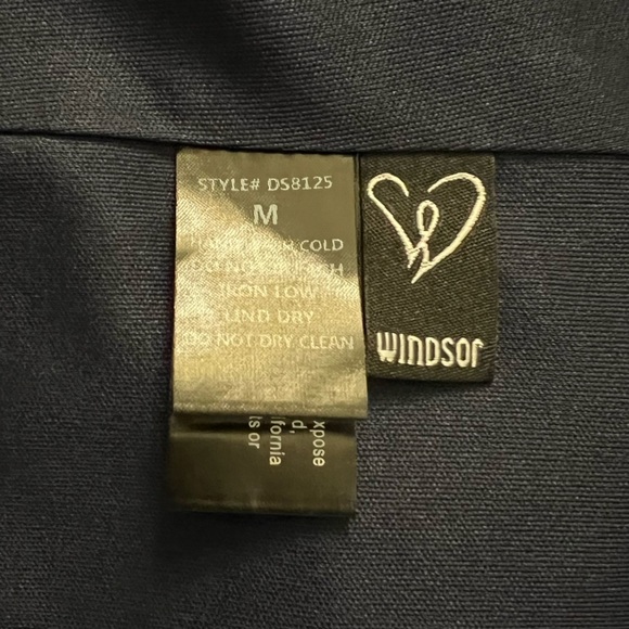 Windsor Medium Blue Camisole Crop Top - Picture 6 of 7